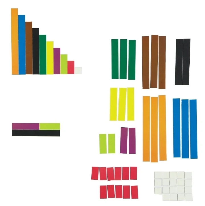 Learning Resources Magnetic Cuisenaire Rods Demonstration Set